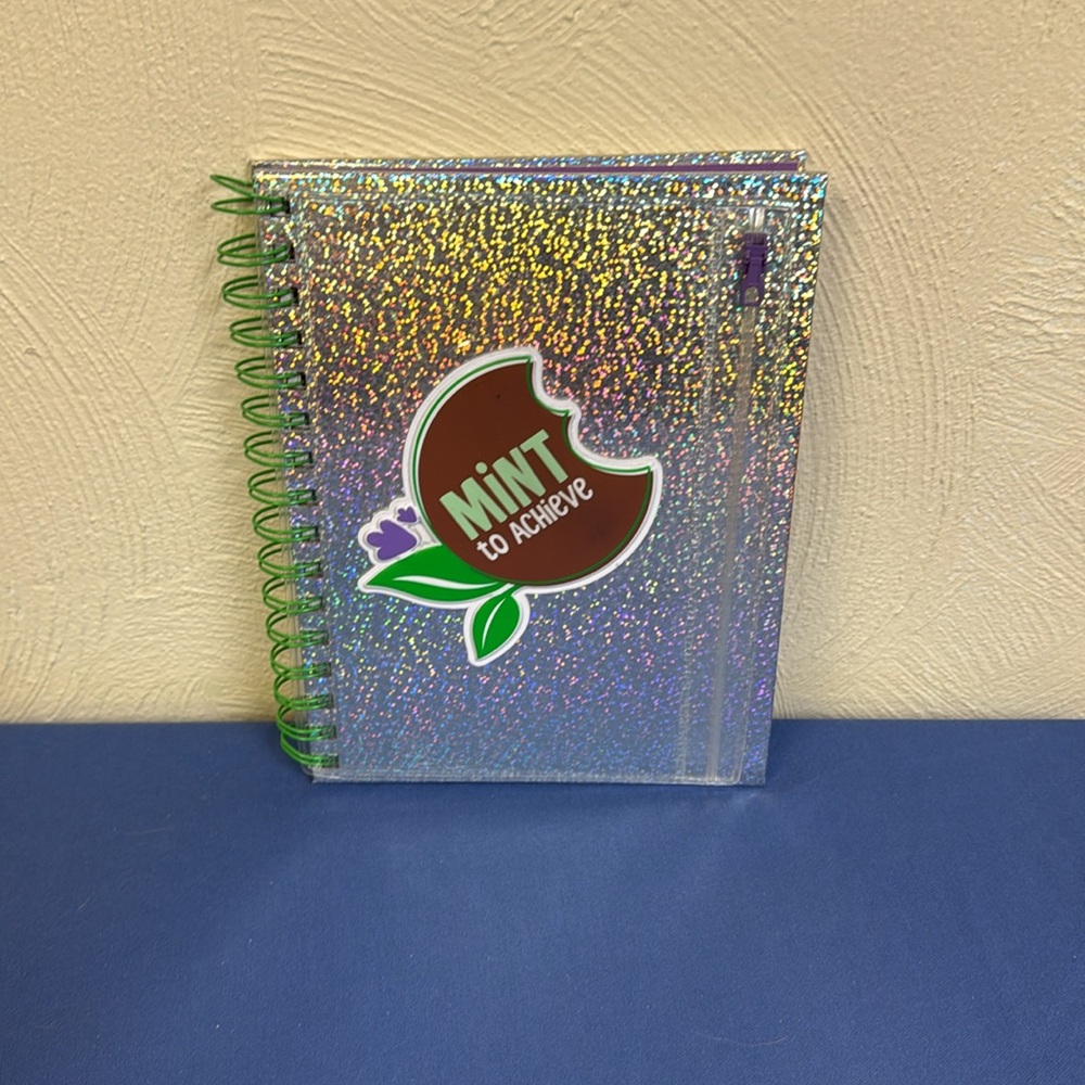 NEW Girl Scouts Cookie Incentive Mint To Achieve Journal with Pouch